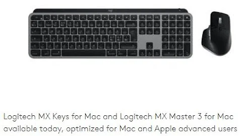 Techstination: Logitech's new Mac centric mouse & keyboards