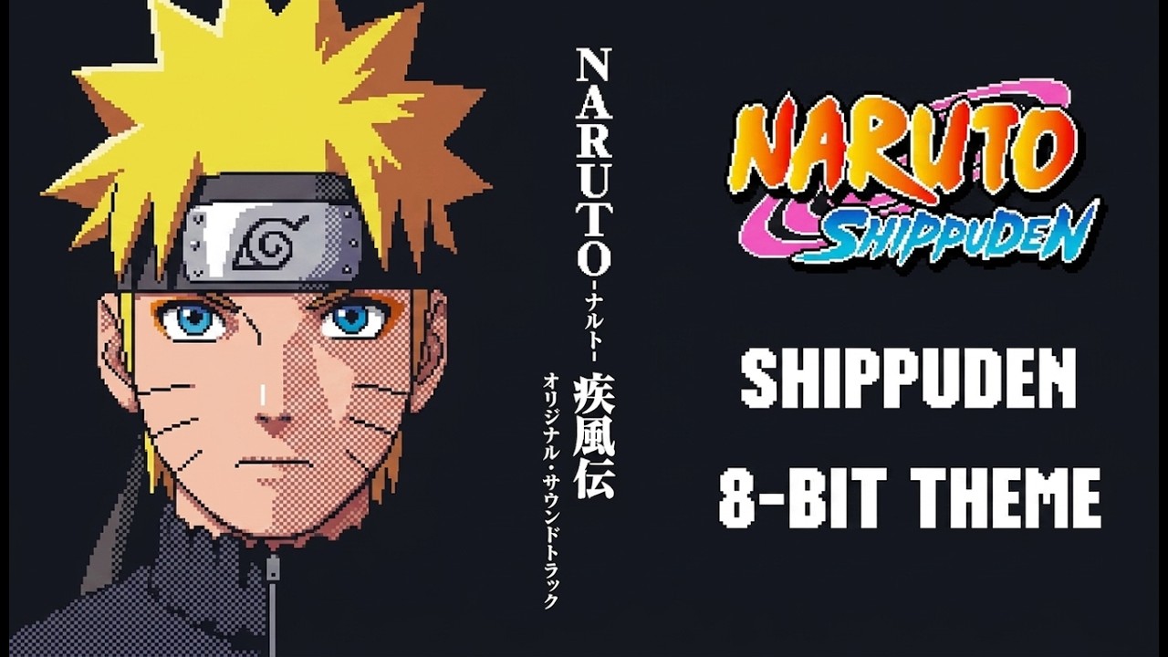narutoページ⭐️ 8bit Cover] Naruto Shippuden - Shippuden | ナルト- 疾風伝 - YouTube