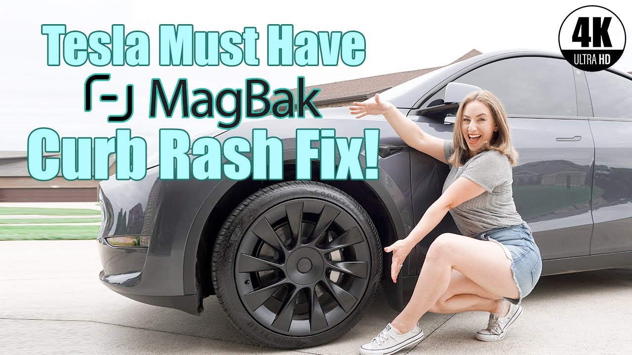 The BEST Tesla Curb Rash Fix! MagBak RimCase