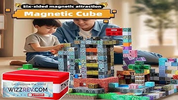 TNT Building Block Storage Box Magnetic Building Blocks Toy Building Block Set