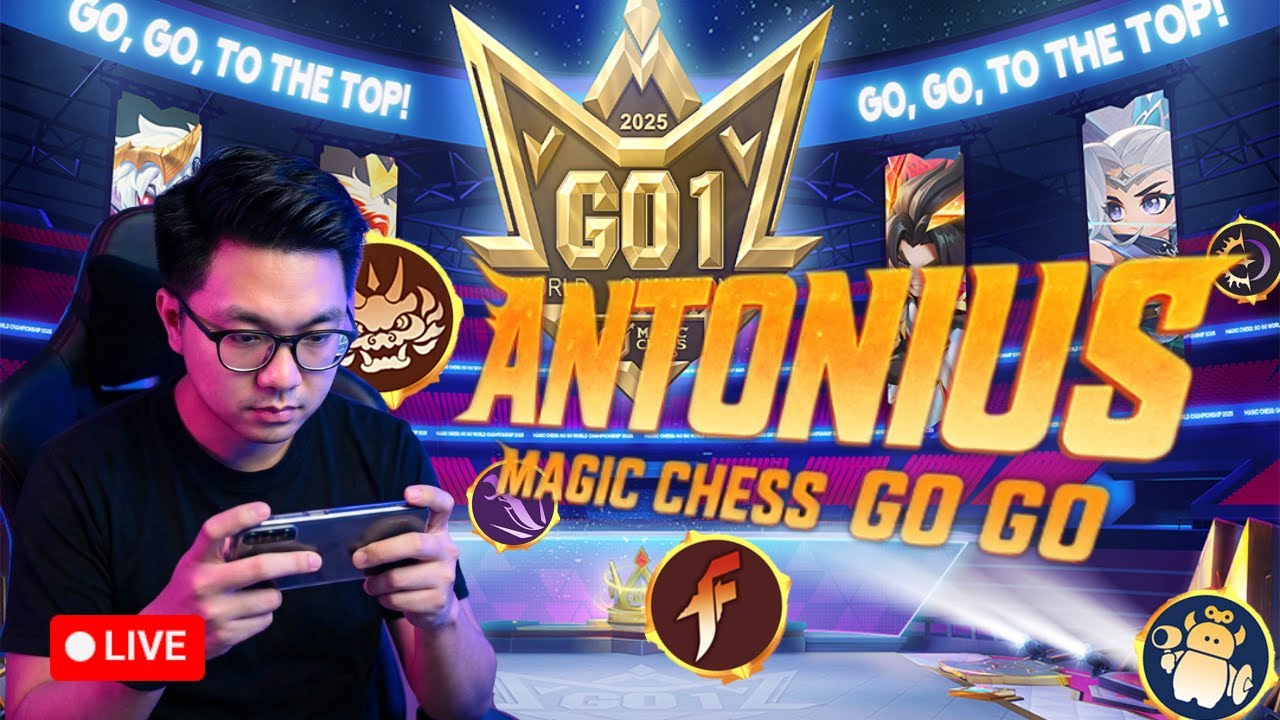 RESTREAM GO1 MAGIC CHESS GO GO - LUNOX ASPIRANT ONLY SAMPAI IMMORTAL - DAY 2