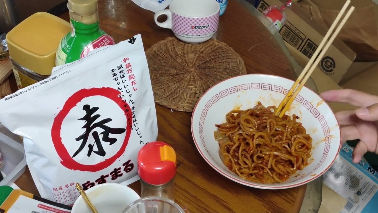AD: Better than a restaurant!? Soba noodle diet Napolitan lol 