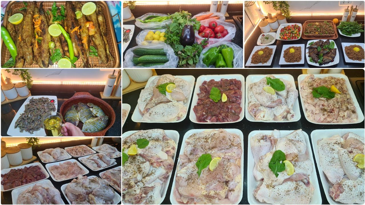 مشتريات شهر كامل سفره العيله ❤️ استغليت رخص الأسعار ونزلت مليت الدنيا خير ربنا نمت مرتاحه 