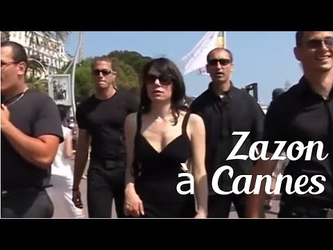 Au festival de Cannes, Zazon veut un croissant /Prank