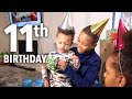 TEKKERZ KID'S 11th BIRTHDAY!! (Lots of Presents)