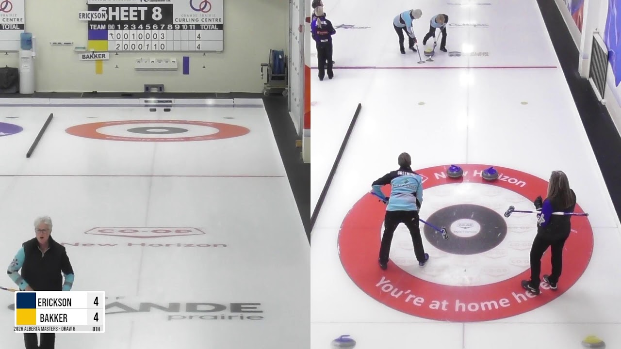 Draw 9 Women's Semi-Final CA Kananaskis Nordic Spa Alberta Masters Prov. Championship