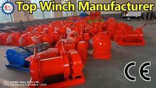 Top Manufacturer Of Manual Winch And Wire Rope Windlass