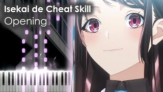 Isekai de Cheat Skill OP - Gyakutengeki / 逆転劇【Tsukuyomi】- Piano Cover/Tutorial (ピアノ) Resimi