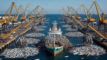 How European Fishermen Catch Millions of Mackerel with One Longline – Harvest Salmon Caught This Way