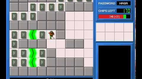 CCLP1 level 15 solution - 315 seconds