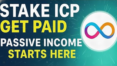 How to Stake ICP for PASSIVE INCOME — Step-By-Step Guide (Beginner Friendly!)