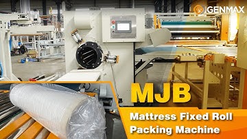 Mattress Fixed Roll Packing Machine | Automatic Space-Saving Roll-Packing Equipment | MJB
