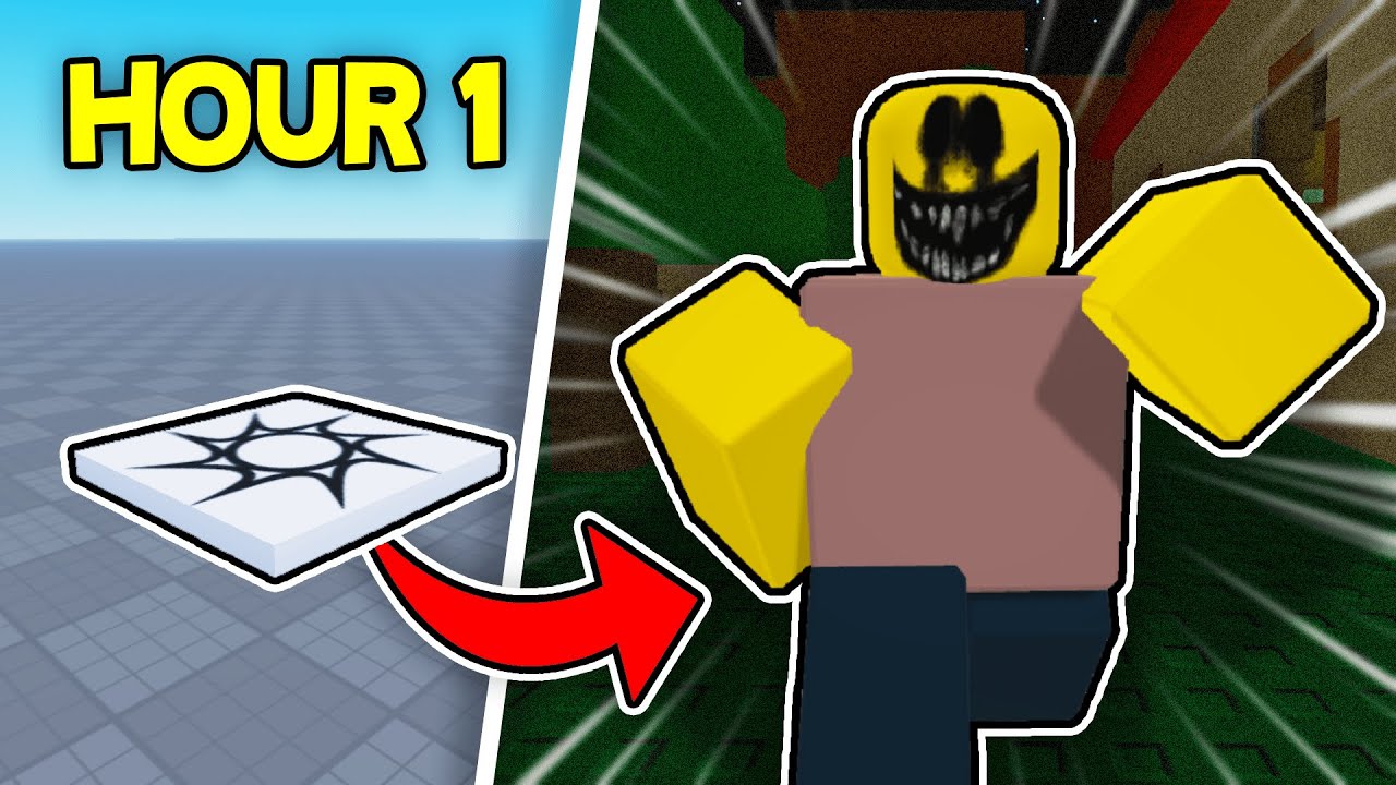 I Made A Game In Roblox With NO EXPERIENCE... - YouTube