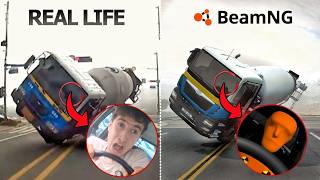 BeamNG But I Felt Every Crash!😱🔥(Real) #4