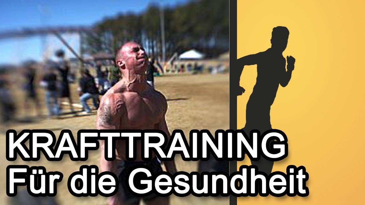 Was Krafttraining der Gesundheit bringt