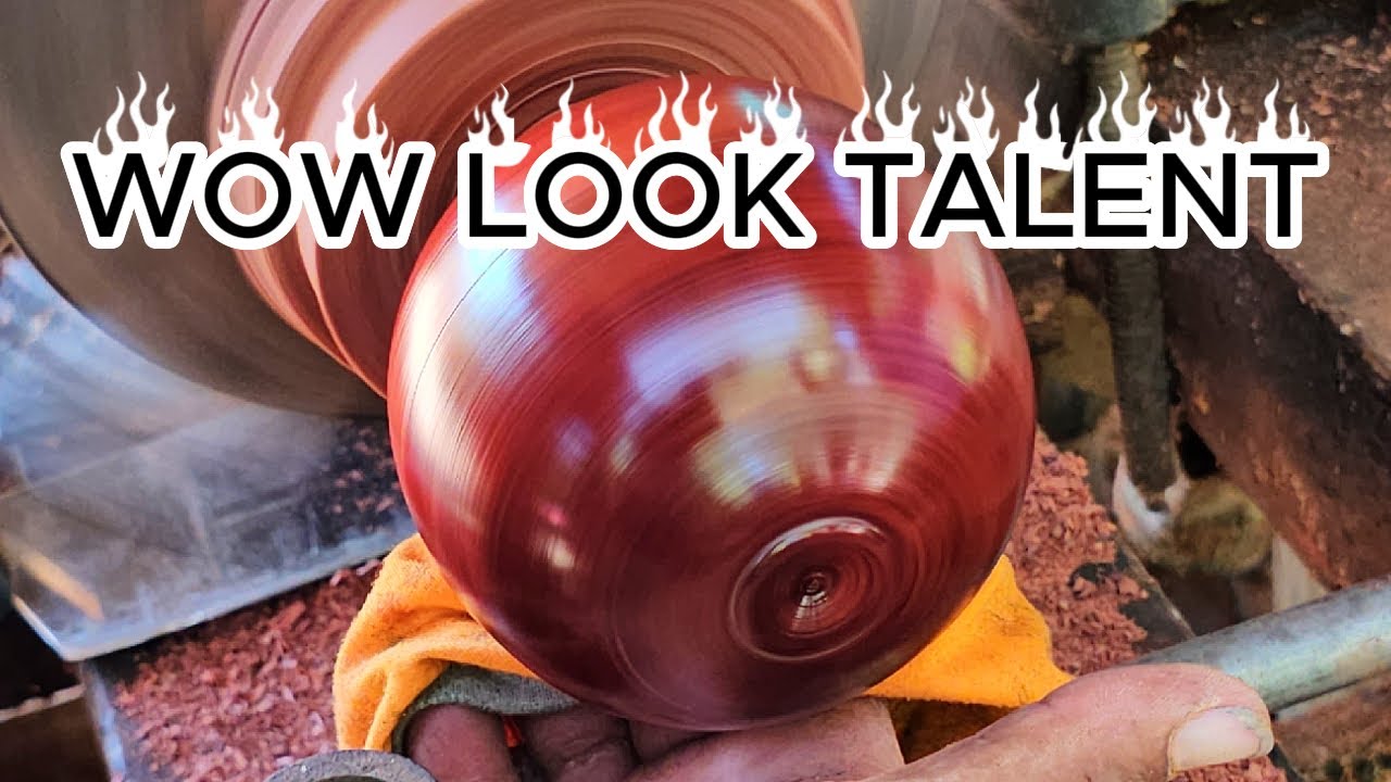 What Is The Most Talent Woodturning Of This Video