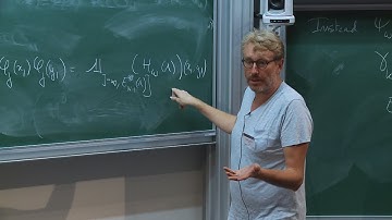Frédéric Klopp 1/3 Large systems of interacting quantum particles in a random field