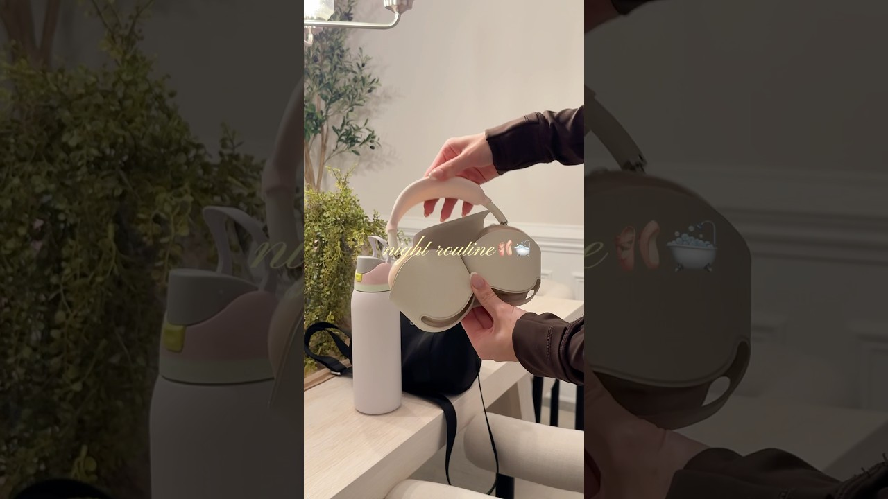 asmr night routine 🩰🛁