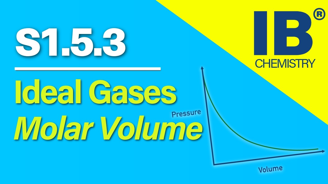 IB Chemistry S1.5.3 – Gas Laws and Molar Volume | Revision #ibchemistry ...