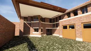 Robie House, 1909 Frank Lloyd Wright
