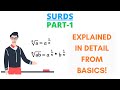 Surds part1  basics  concepts  examples  qa