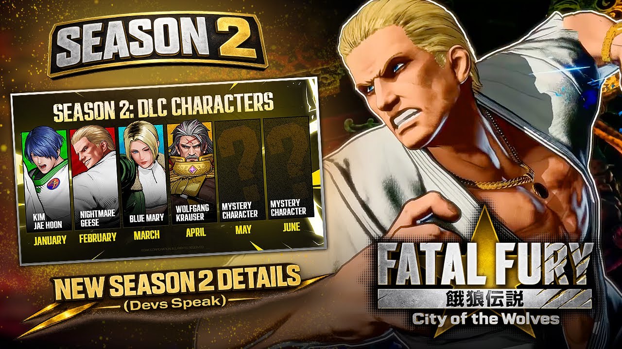 Fatal Fury: City of the Wolves Season 2 — Devs Confirm NEW Stages, UI ...