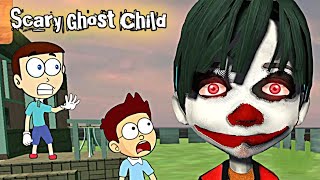 Scary Ghost Child - Horror Game | Shiva and Kanzo Gameplay screenshot 2