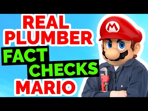 Real Plumber Judges Mario&rsquo;s Plumbing Skills