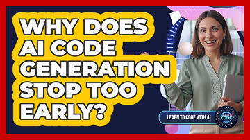 Why Does AI Code Generation Stop Too Early?