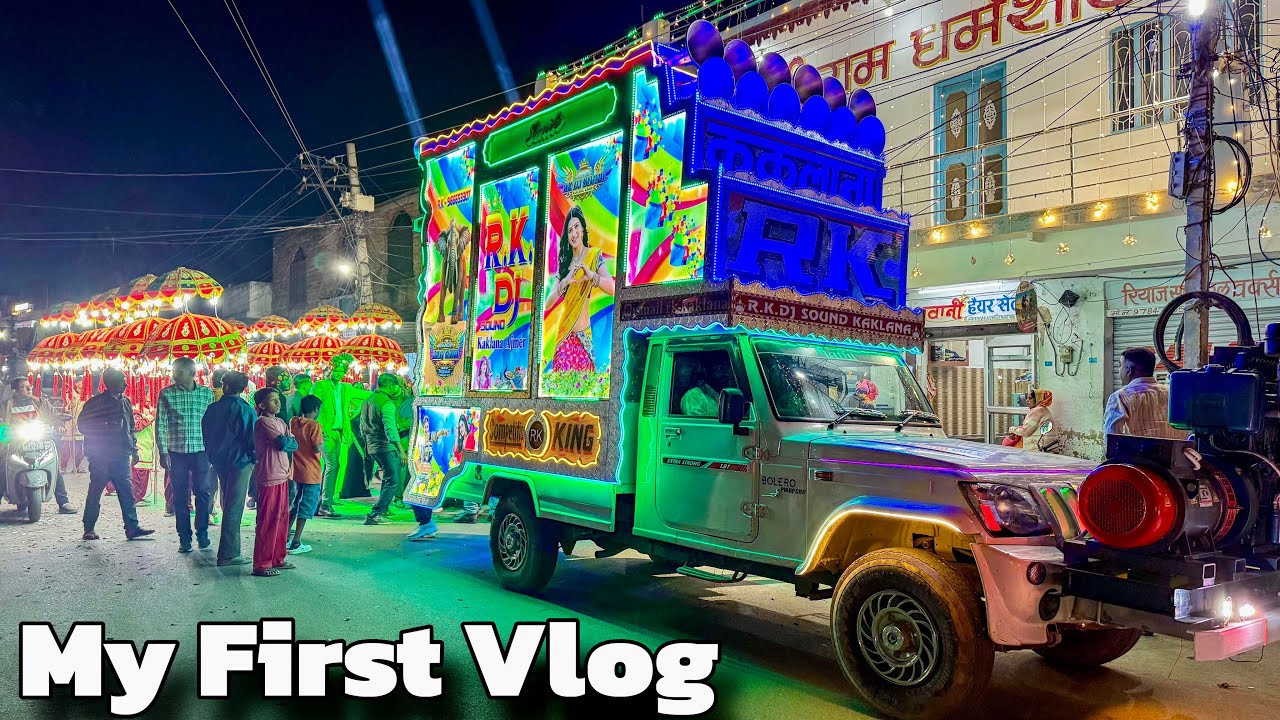 RK DJ Ka Pehla Vlog 😱 | Shaadi Function Full Masti