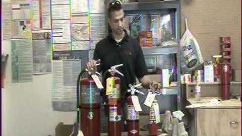 Fire Extinguisher Ratings