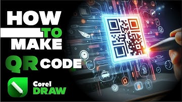How to make QR code in CorelDraw advance levels