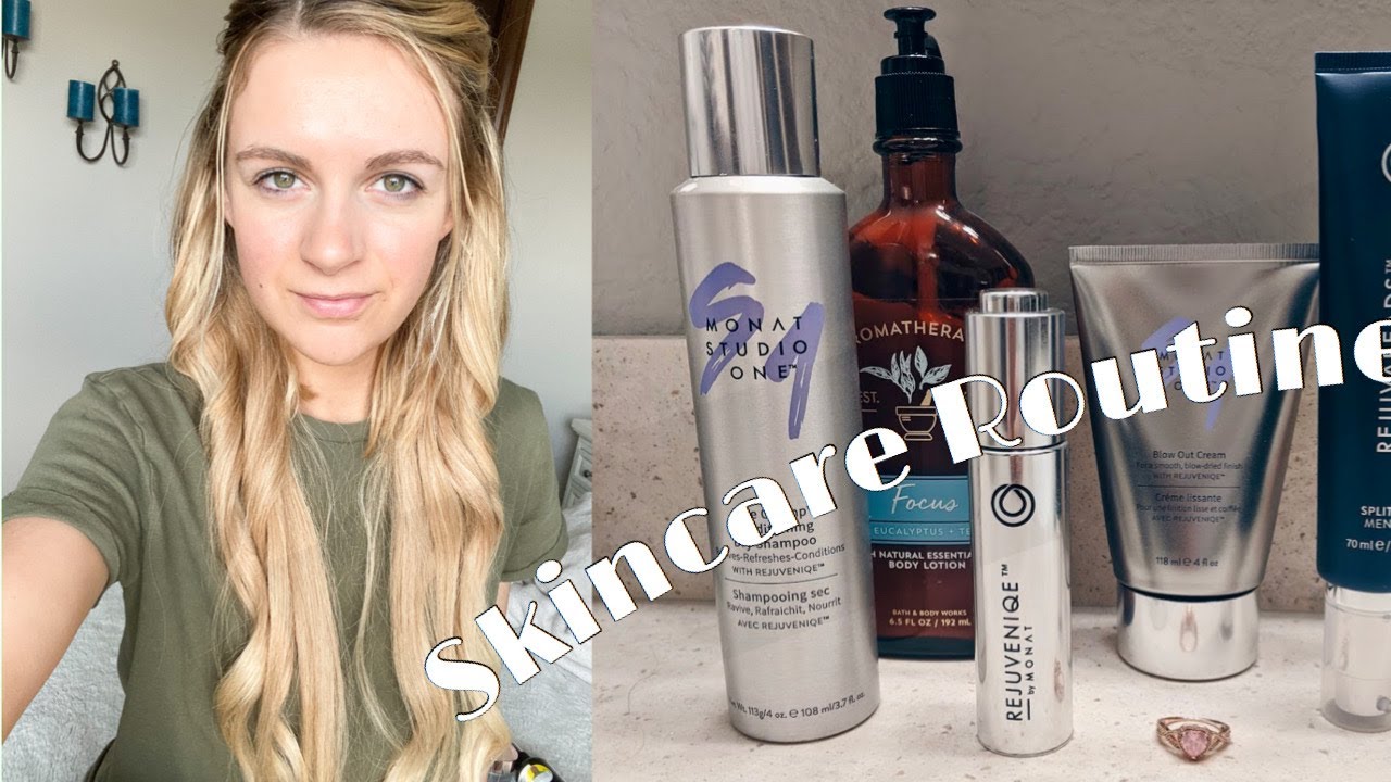 CURRENT SKINCARE ROUTINE: how I cleared my skin - YouTube