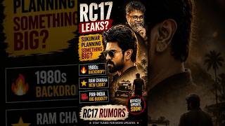 RC17 Rumors Are Getting Bigger! 🔥 Sukumar's Next Masterpiece?#ytshorts #shorts