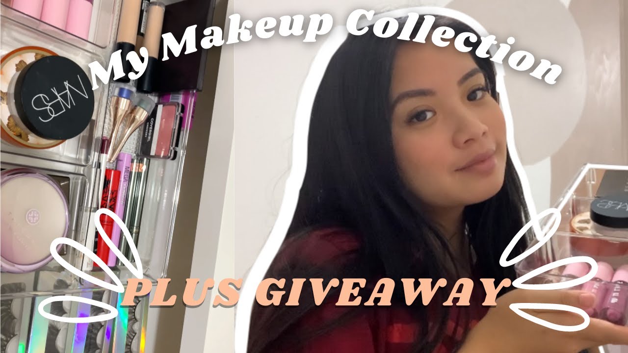 MY MAKEUP COLLECTION AND STORAGE + GIVEAWAY *affordable makeup and organization