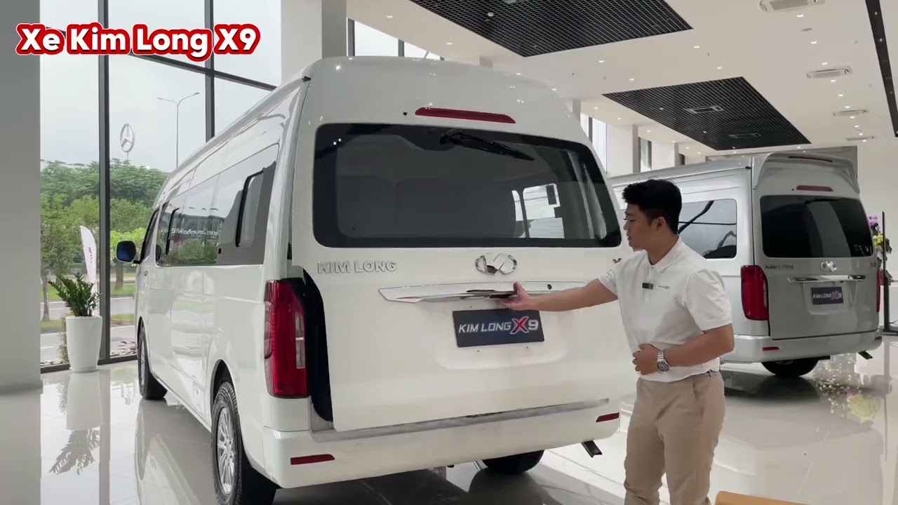 Xe Kim Long x9 rẻ nhất trong phân khúc 16 chỗ