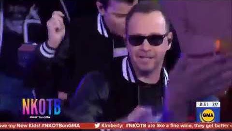 New Kids On The Block Sing Medley Step By Step, Don