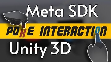 How to setup VR POKE Interactions with Meta SDK & Unity3D | Step-By-Step | 2025 | Game5D [Part 4-3]