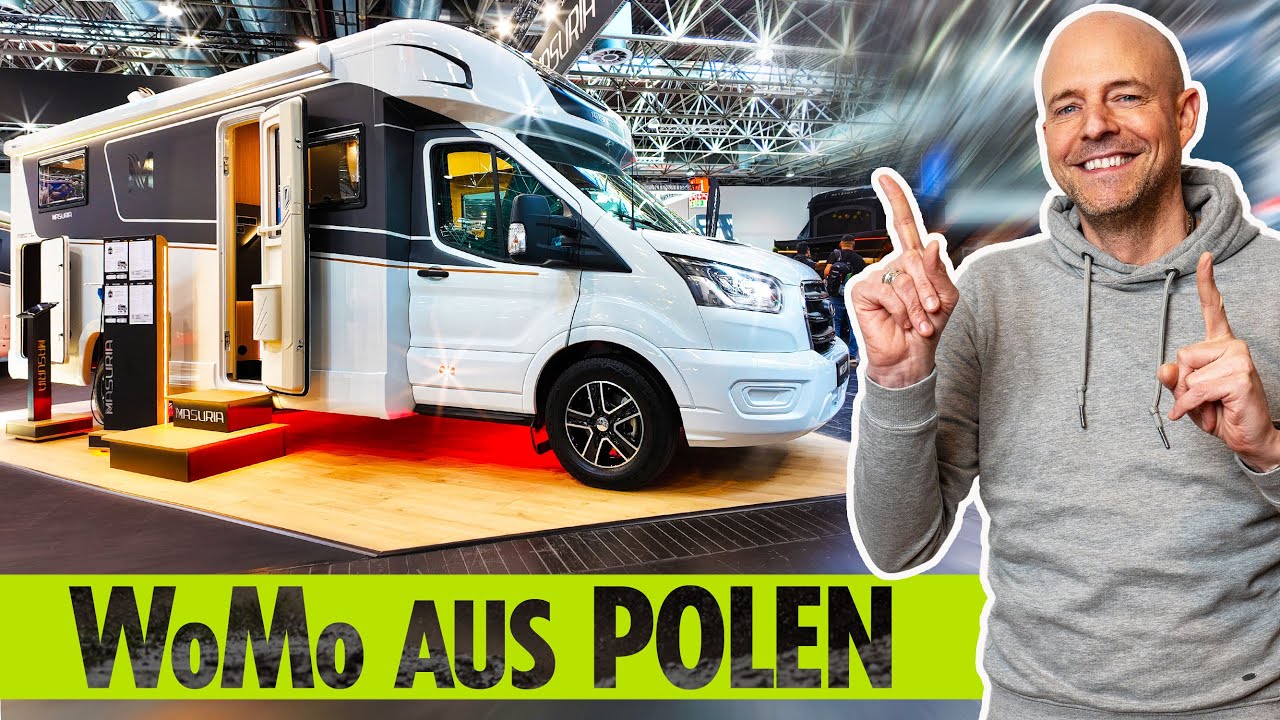 PREIS-LEISTUNGS-KNALLER aus POLEN ⁉️ Patent GFK-Aufbau | 2,18m LÄNGSBETTEN | Masuria 780 TL