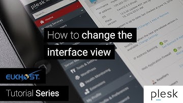 How to change the interface view in Plesk 12.x