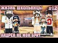 МАЙНКРАФТ: ЖИЗНЬ ШКОЛЬНИЦЫ #12 ✨ АНДРЕЙ ПРИЕМНЫЙ !?✨ МУЛЬТИК В MINECRAFT МУЛЬТИК