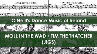 DMOI374-375 Moll in the Wad / Tim the Thatcher (Single Jigs on Irish tenor banjo)