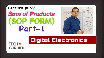 59. SUM OF PRODUCTS (SOP Form) Part-1 | TECH GURUKUL by Dinesh Arya