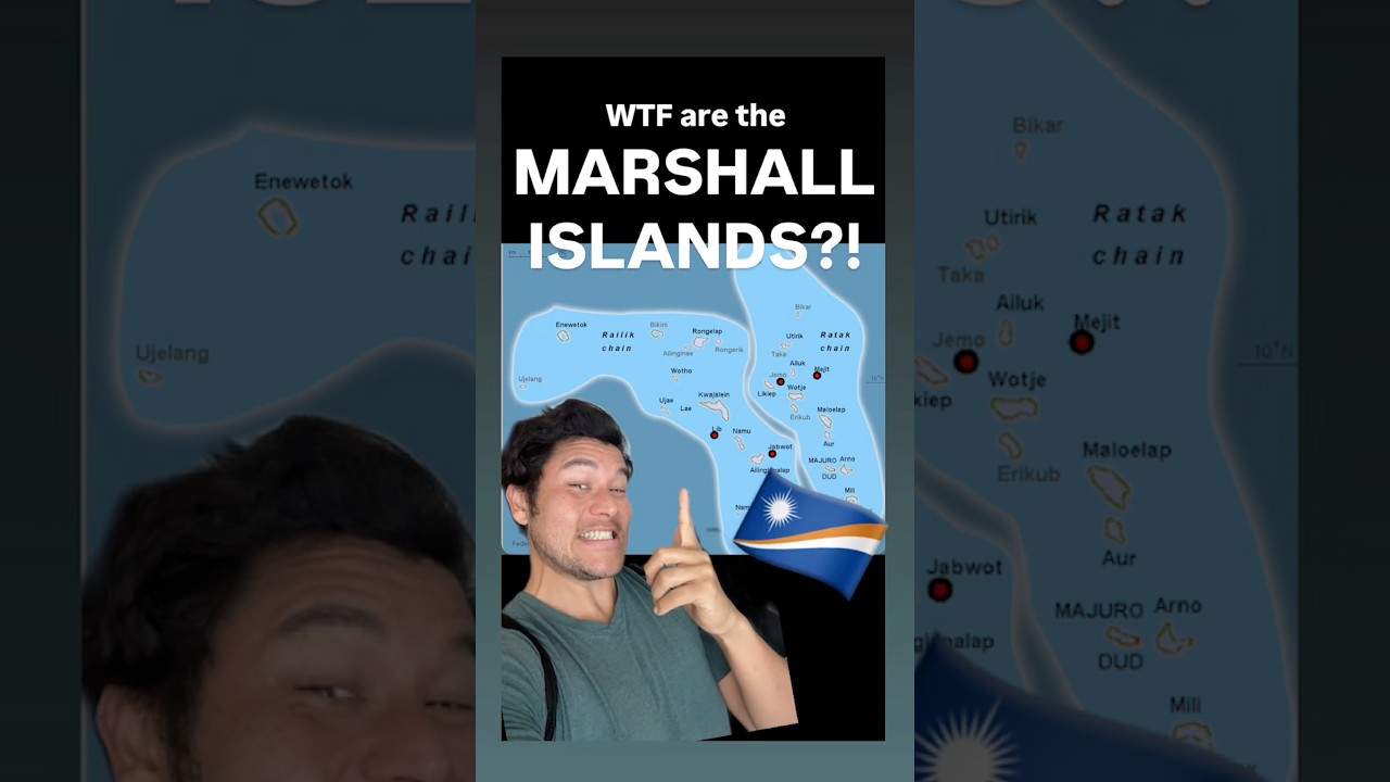 MARSHALL ISLANDS: where Godzilla and SpongeBob are neighbors
