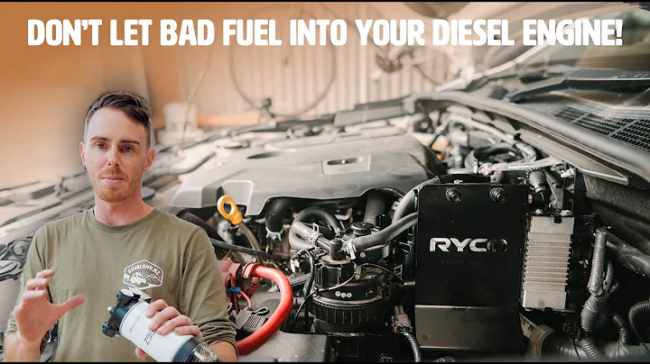 Catch can + fuel pre filter - Long term engine protection with Ryco - 2022 Toyota Fortuner build