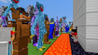 CASA SEGURA contra 1000 JOGOS no Minecraft!