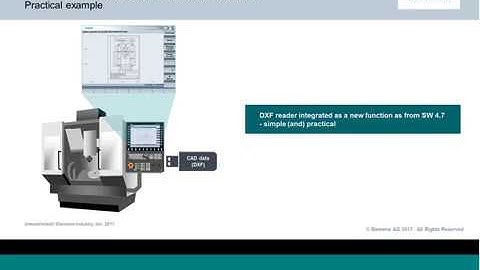 DXF Programming in Ver 4 7 for Sinumerik 840D Sl and 828D