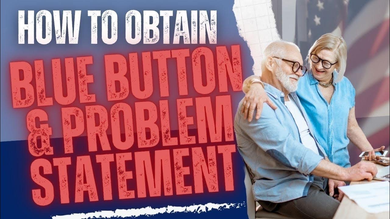 How to Get Your Blue Button Report and Find Problem List YouTube