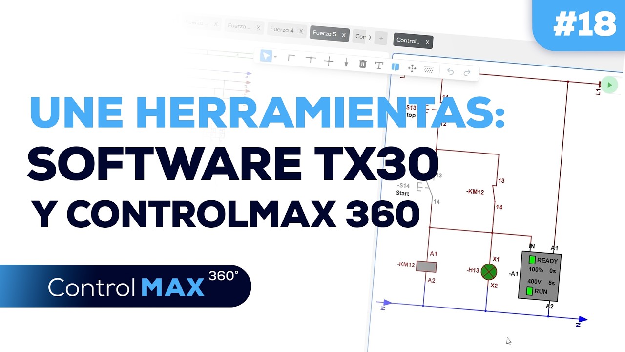 💻 Une Software TX30 con ControlMAX360, herramientas exclusivas Control+ ...