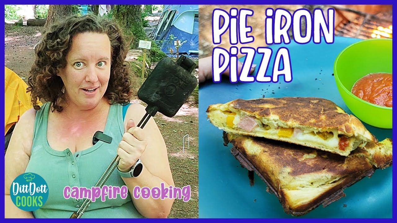 How to Amazing Make Pie Iron Pizza: The Campfire Calzone - Beyond The Tent